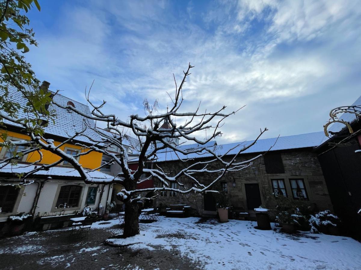 Gasthof Zum Storch Prichsenstadt Exteriér fotografie