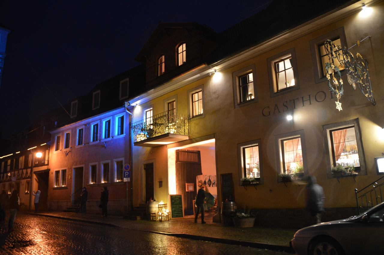 Gasthof Zum Storch Prichsenstadt Exteriér fotografie