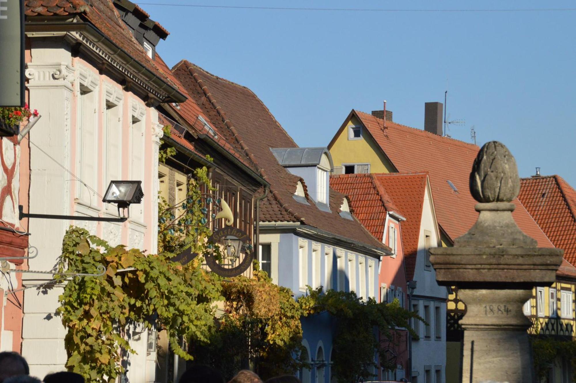 Gasthof Zum Storch Prichsenstadt Exteriér fotografie