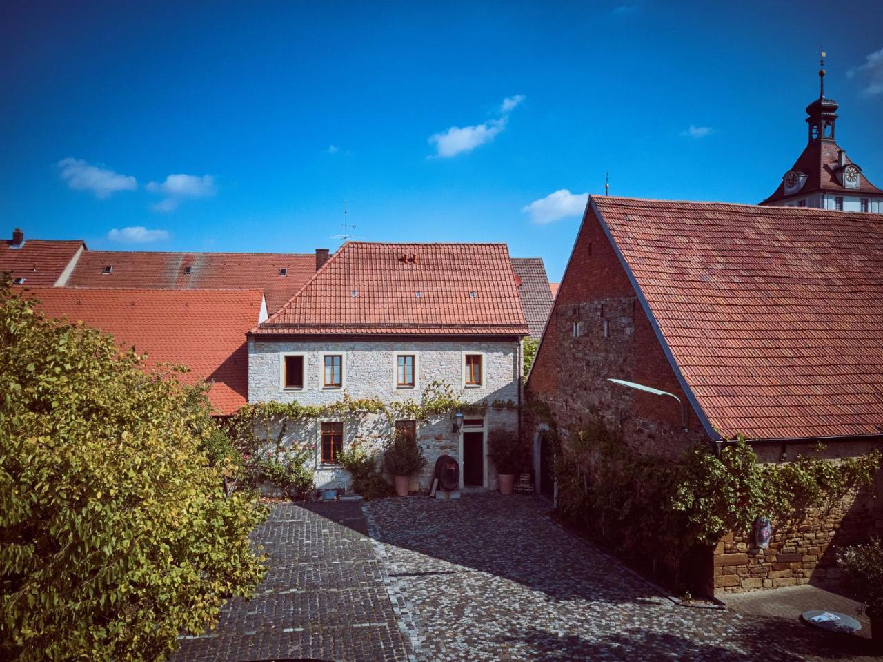 Gasthof Zum Storch Prichsenstadt Exteriér fotografie